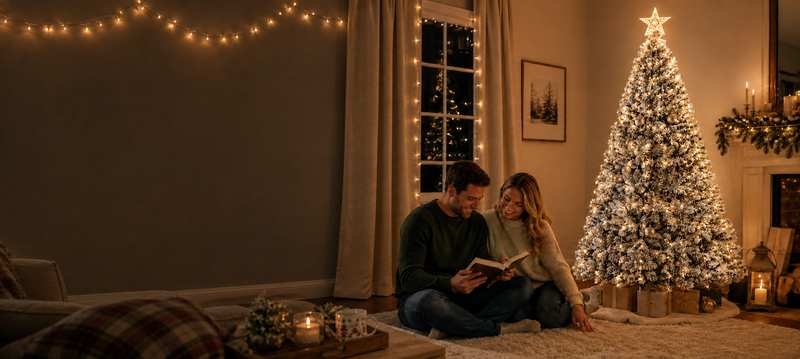 HOODINK christmas-holiday lighting scene
